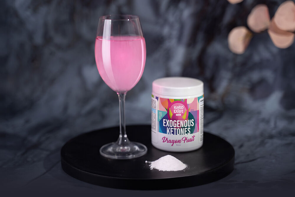 Exogénne ketóny KetoDiet – príchuť dračie ovocie