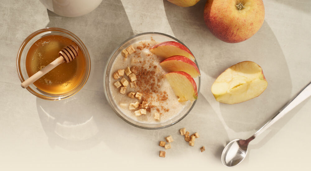 Proteinová kaše KetoDiet – příchuť jablko a skořice (7 porcí)