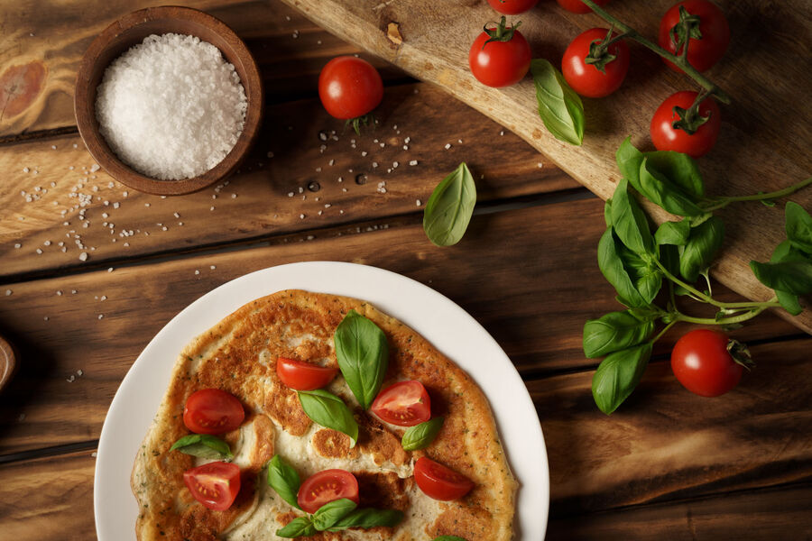 Proteínová omeleta – s bylinkami