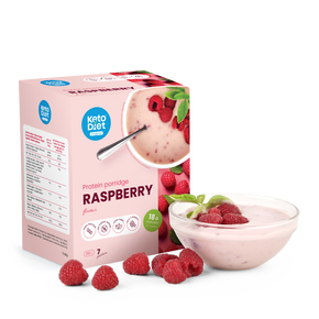 Proteínová kaša – príchuť malina