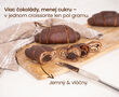 Proteínový croissant – double choco