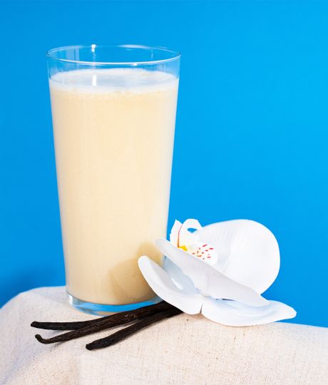 Proteínový nápoj – príchuť vanilka – pomáha s chudnutím.