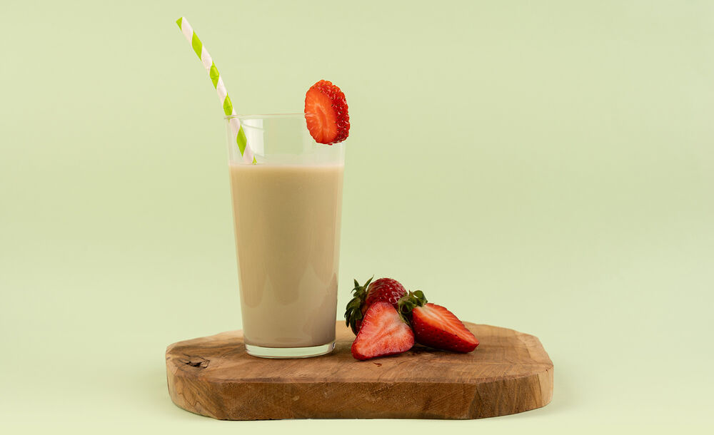 Proteínový nápoj KetoDiet – príchuť matcha latté & jahoda (35 porcií)
