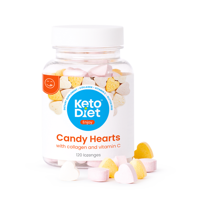Srdíčka s kolagenem a vitamínem C (120 tablet)