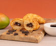 Proteínový croissant – náplň čokoláda & mango