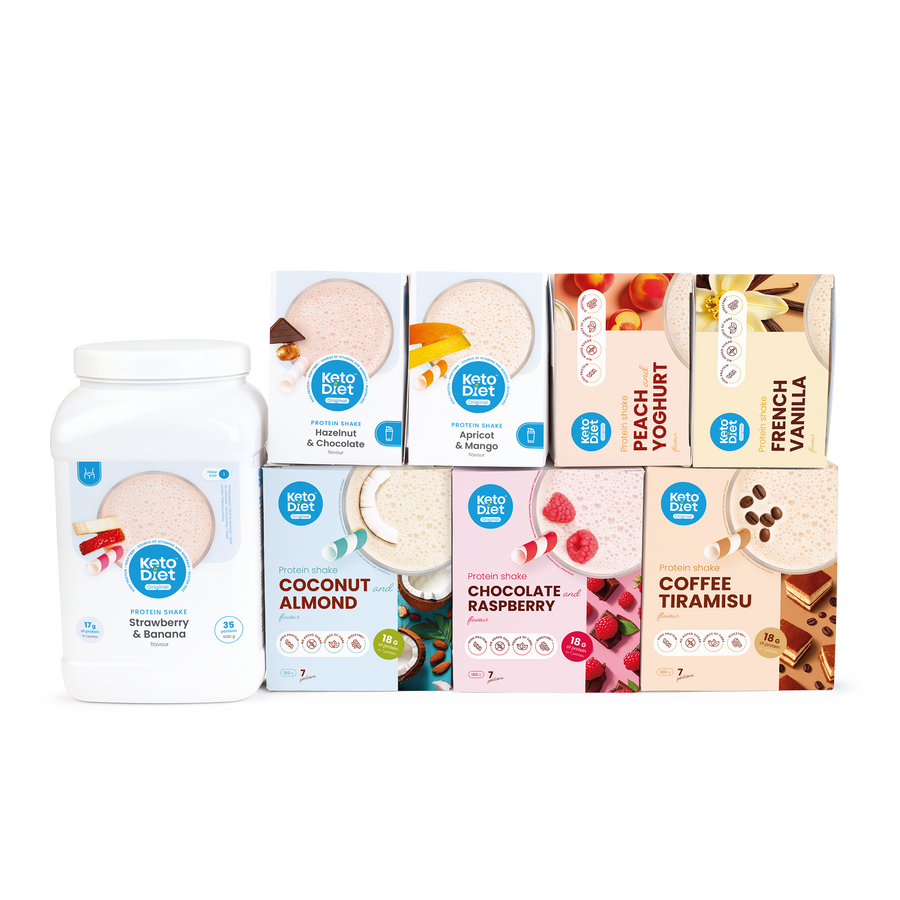 Proteinové nápoje na 3 týdny – MEDIUM 2. krok