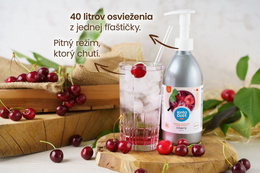 Nápojový koncentrát – príchuť višňa