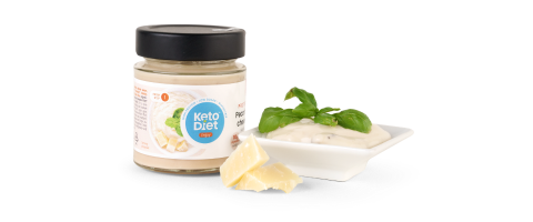 KetoDiet proteinová sýrová omáčka –⁠⁠⁠⁠⁠⁠ Pecorino (140 g)