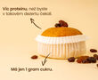 Proteinový muffin s brusinkami a borůvkami