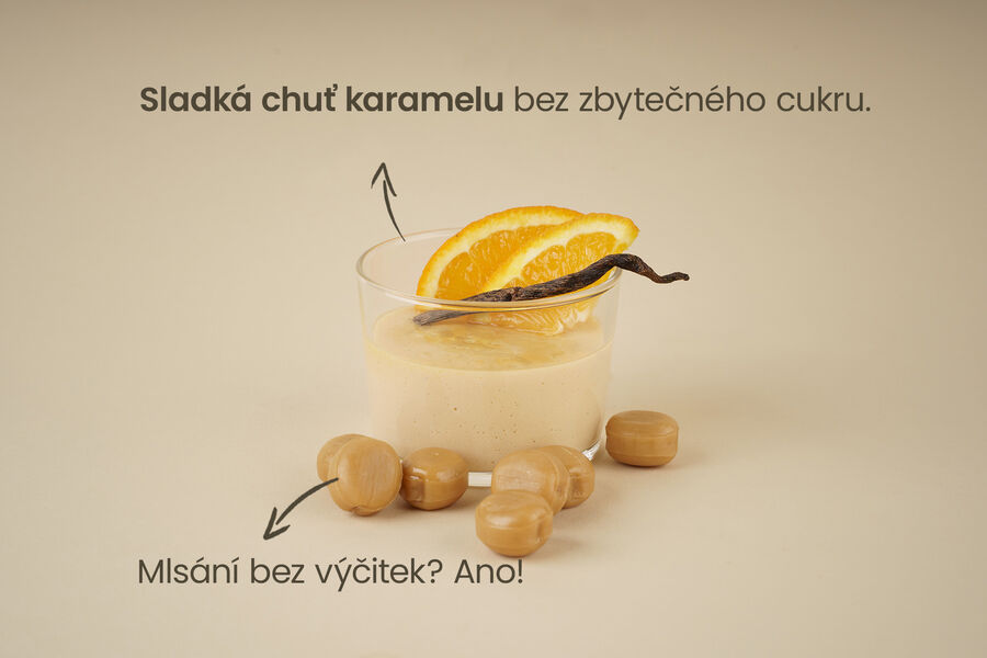 Proteinový pudink KetoDiet – příchuť karamel