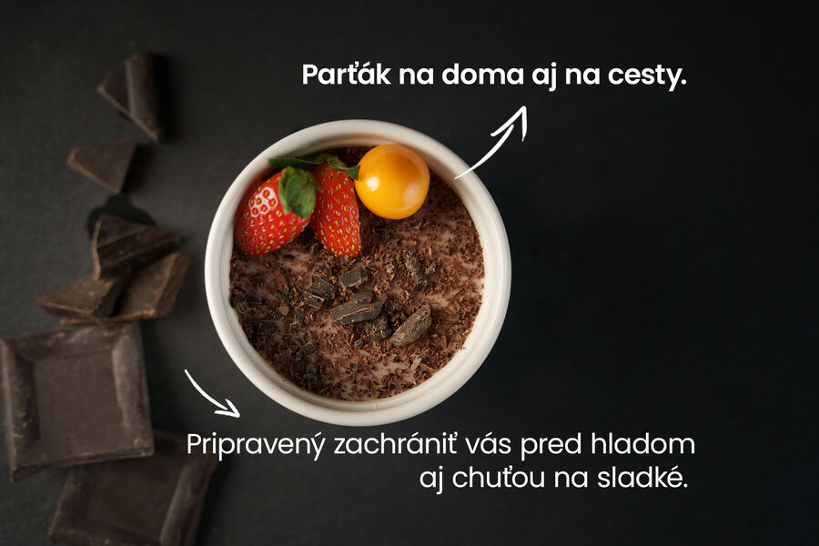 Proteínový puding – príchuť čokoláda