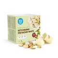 Keto Bueno Pistachio White – křupavé oplatky