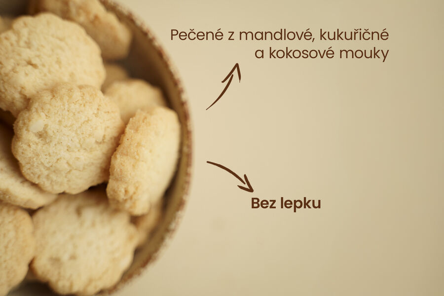 Keto mandlové sušenky