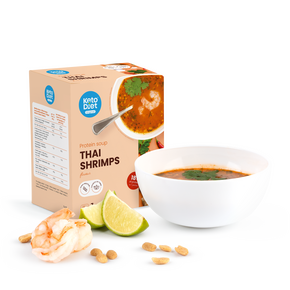 Proteínová polievka – príchuť thajskej krevety