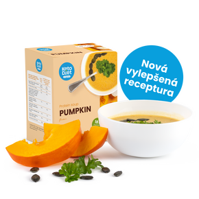 Proteinová polévka – příchuť dýňová