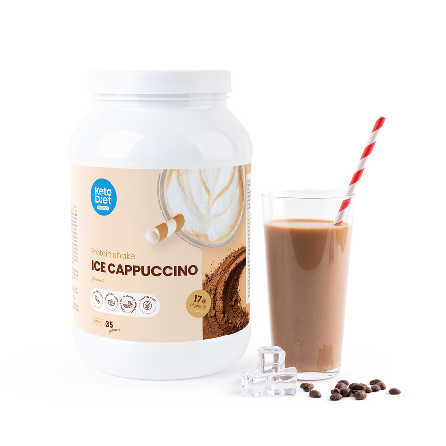 Proteínový nápoj – príchuť ľadové cappuccino